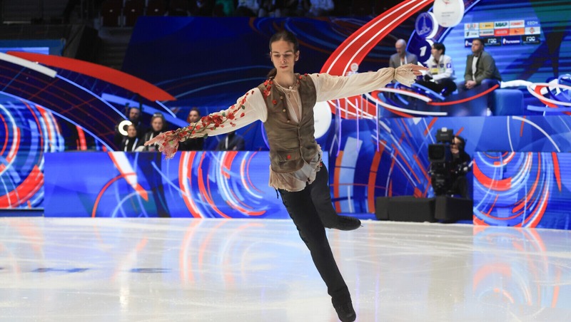 Петербургский фигурист Пётр Гуменник установил рекорд России по баллам в короткой программе