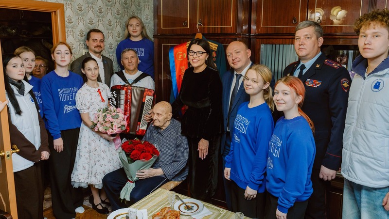 100-летний юбилей отметил нижегородский ветеран ВОВ Геннадий Луканов