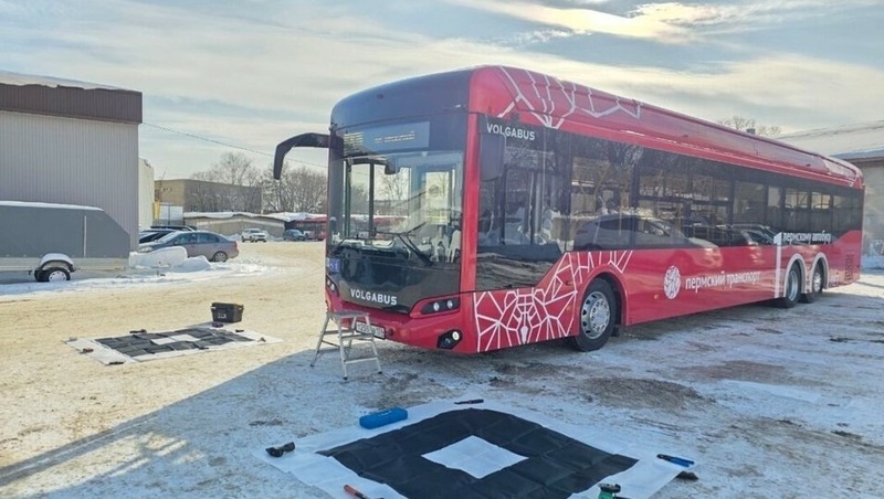 Новый автобус на 130 пассажиров выйдет на маршрут № 59 в Перми 16 марта