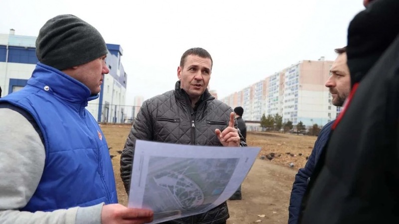 Строительство парка у Арены «Ерофей» стартовало в Хабаровске