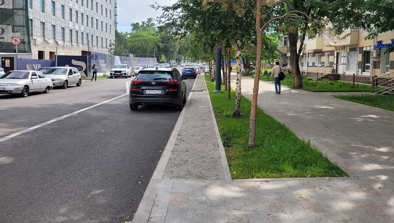 В Уфе до середины августа завершат очередной этап благоустройства тротуаров в центре города