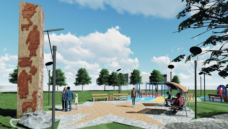 Новый сквер «Вокзал» создадут в пос. Талая в 2026 года