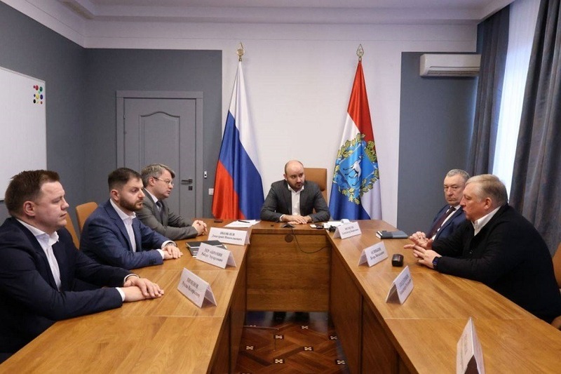 Вячеслав Федорищев встретился с ФК «Крылья Советов» перед решающим этапом сезона
