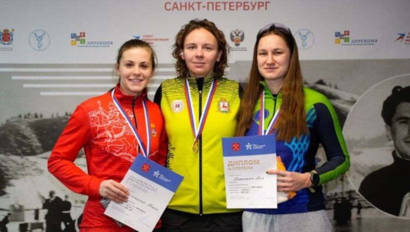 Свердловские конькобежки завоевали 2 серебра на Кубке России