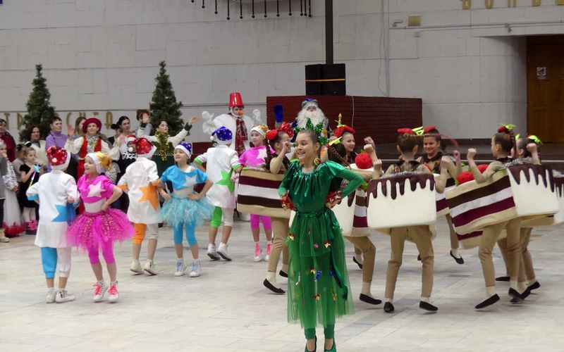 В воронежском Дворце творчества детей и молодежи прошло благотворительное новогоднее представление