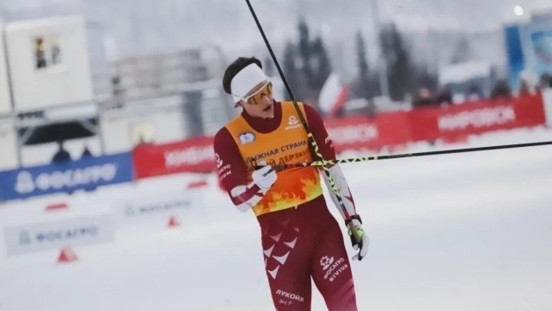 Пермский лыжник С. Коростелёв завоевал серебро в гонке на 10 км в финале Кубка России