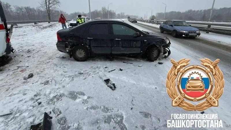 2 человека пострадали в ДТП со скорой помощью в Уфе