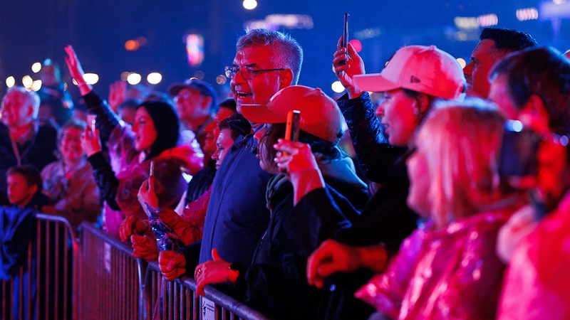 Лепс поблагодарил жителей Казани за концерт и показал видео с фрагментом выступления