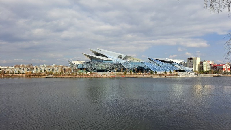 Светомузыкальный фонтан установят у нового здания театра Камала в Казани