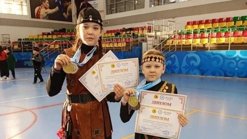Башкирские юные лучницы завоевали 4 медали на международном турнире в Казахстане