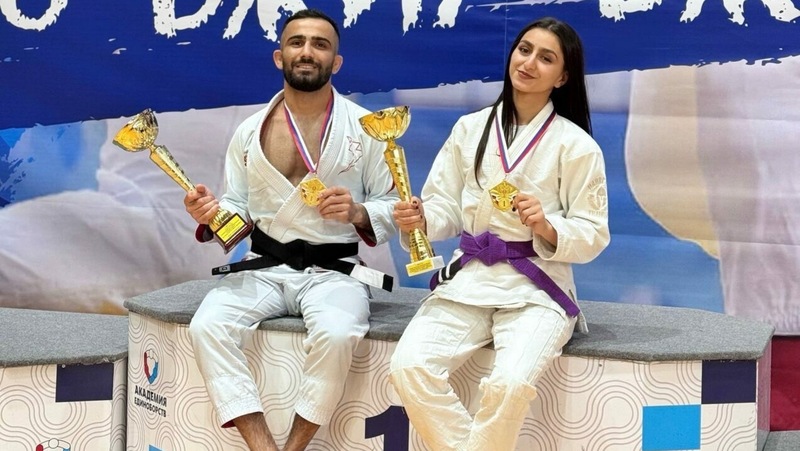 Воронежская спортсменка завоевала 2 золота на Кубке России по джиу-джитсу