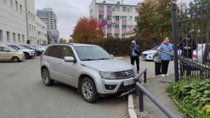 Возле «Атриума» при столкновении иномарок пострадала девочка