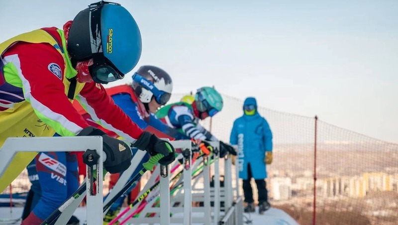 3 медали завоевали колымские спортсмены на зимней Спартакиаде учащихся в дисциплине ски-кросс