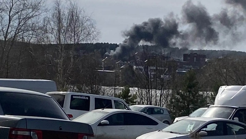 Пожар произошёл у дома престарелых в Екатеринбурге