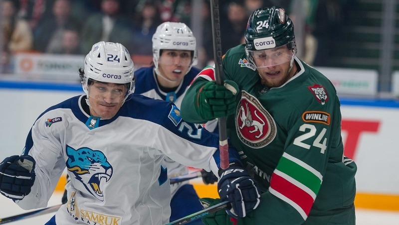 ХК «Ак Барс» победил в Казани «Барыс»