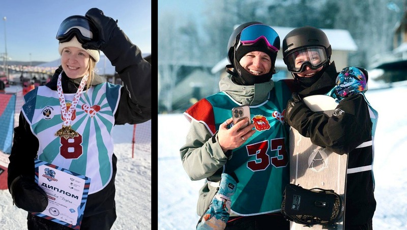 Сноубордистка из Челябинской области Дарья Тихонова завоевала золото на этапе Кубка России