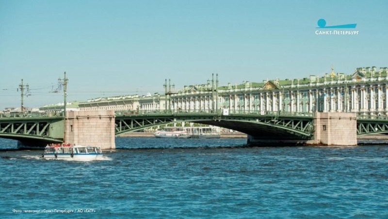 Ремонт Дворцового моста начнётся 16 сентября в Петербурге