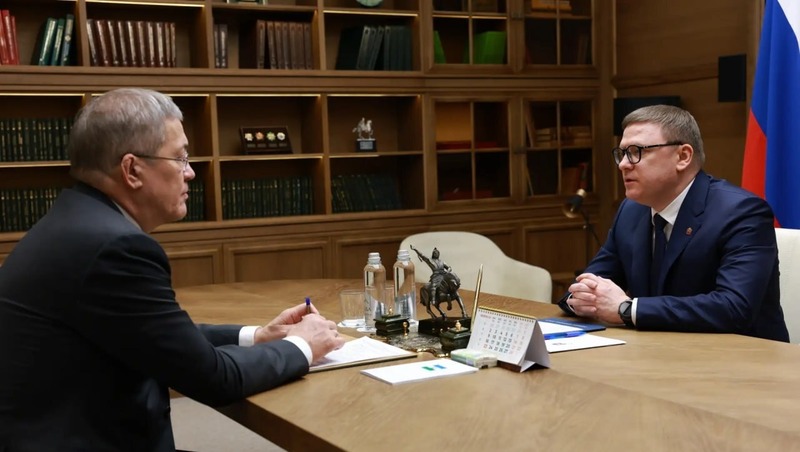 Алексей Текслер и Радий Хабиров договорились о промышленной кооперации регионов