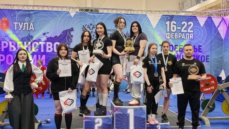 Воронежская спортсменка завоевала золото на Первенстве России по пауэрлифтингу