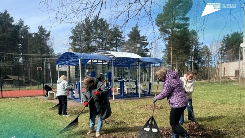 Сезон субботников стартовал в Ленобласти