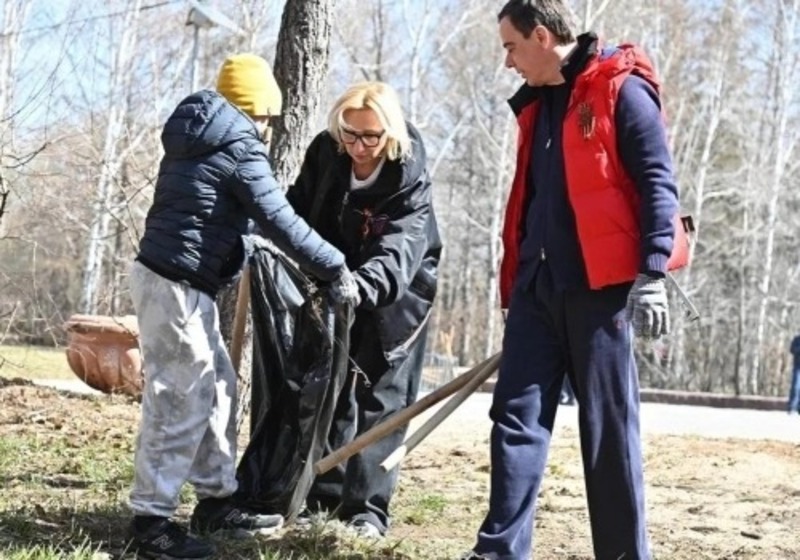 В  экологической акции в Омской области поучаствовало порядка 100 тыс. человек