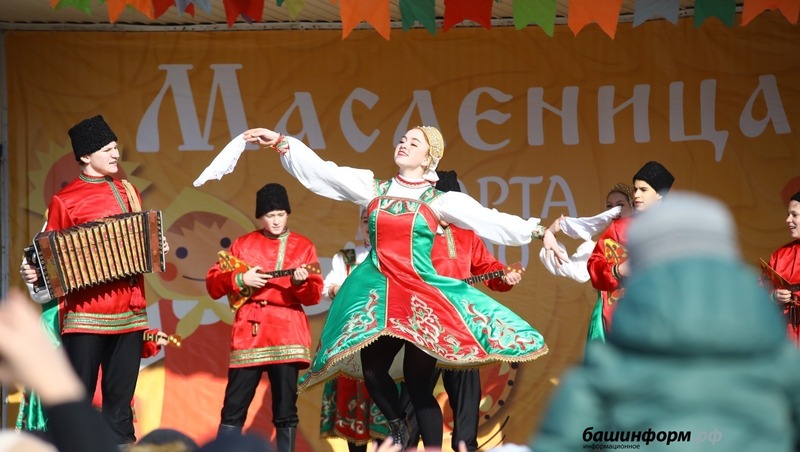 Более 40 тыс. человек посетили масленичные гулянья в Уфе