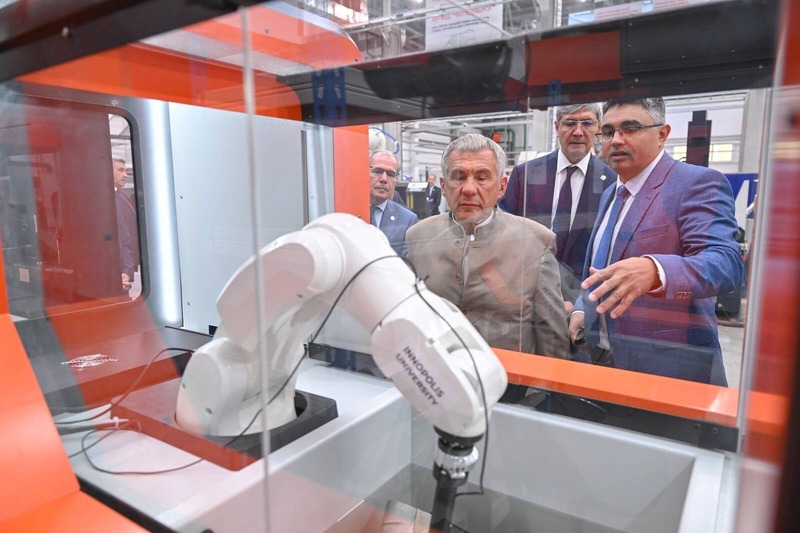 Минниханов: Роботизация — ключ к развитию экономики Татарстана