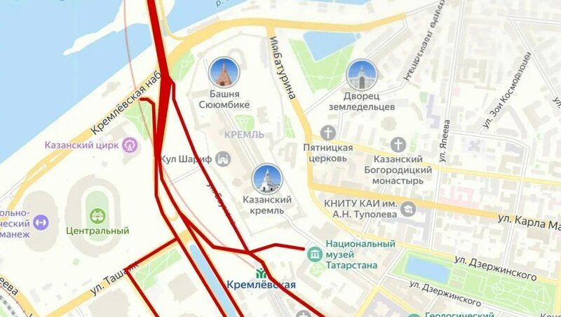 В Казани 7 мая перекроют улицы из-за репетиции Парада Победы