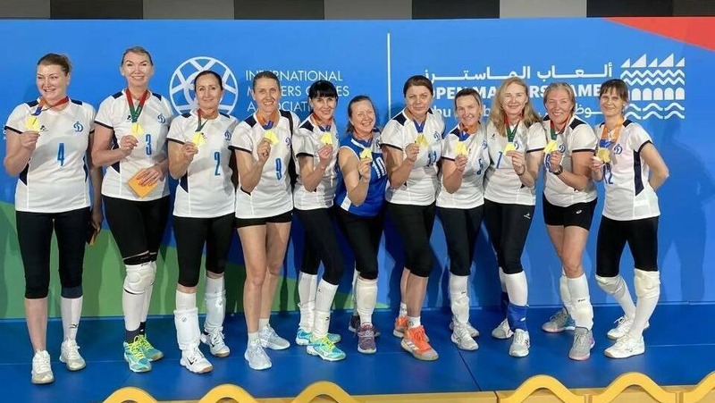 Волейболистки «Динамо-Татарстан» победили в чемпионате мира среди ветеранов в ОАЭ