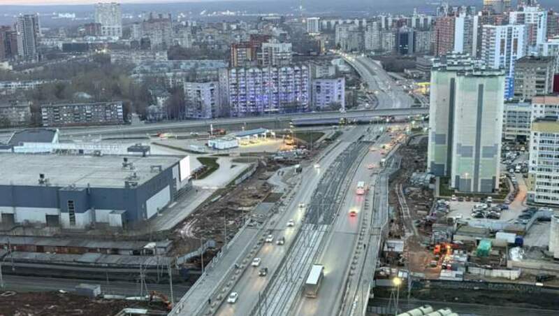 Движение на путепроводе по ул. Карпинского частично ограничат ночью 25–27 апреля в Перми