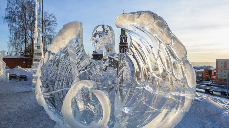 В этом году в Раифском монастыре построят еще больше ледяных фигур и откроют каток