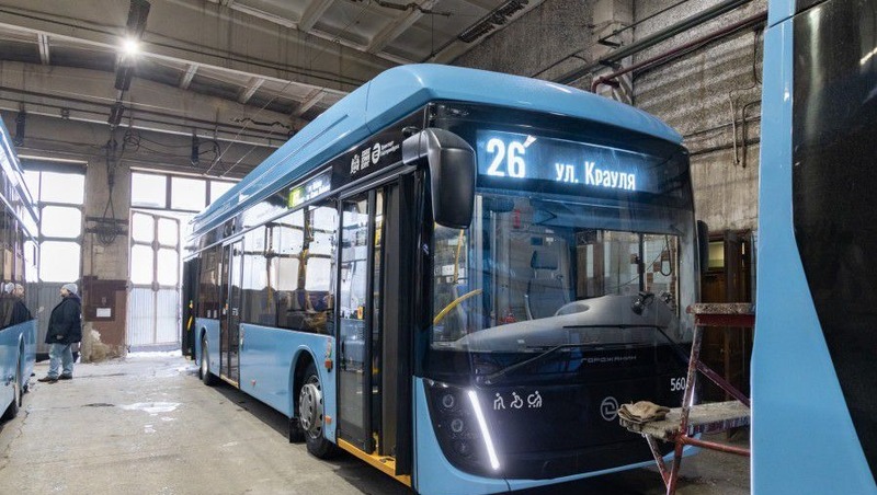 39 новых троллейбусов поступят в Екатеринбург в феврале