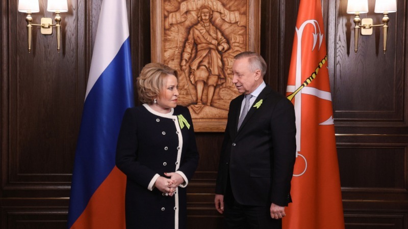 Беглов и Бельский поздравили Матвиенко с днем рождения