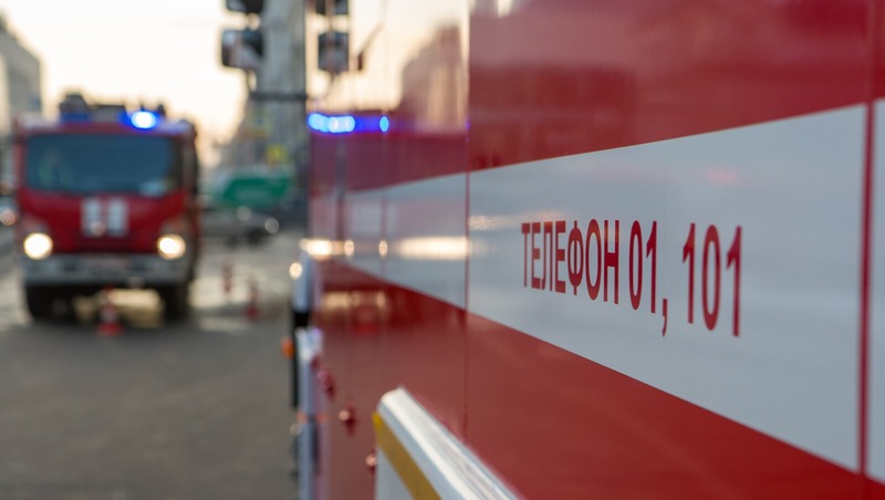 При пожаре в частном доме в Ленобласти пострадали два человека