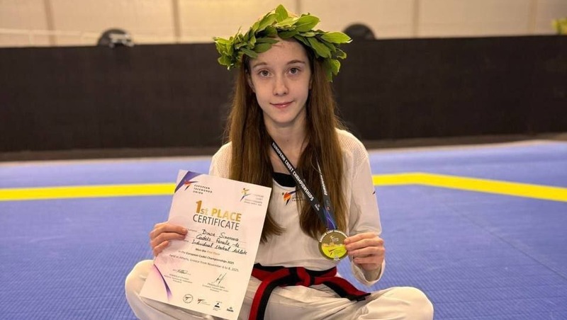 Челябинская тхэквондистка Диана Симонова — чемпионка первенства Европы