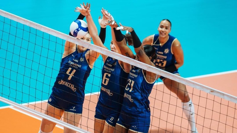 Казанские волейболистки выиграли «динамовское» дерби