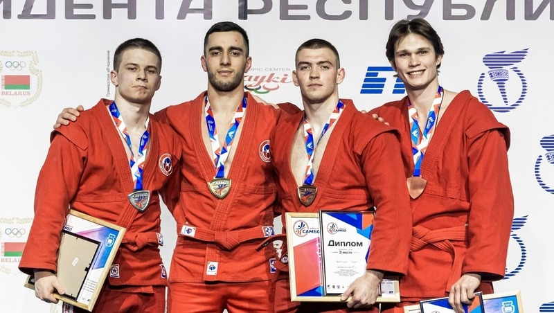 Рязанский самбист Рауль Бабаев выиграл золото международного турнира в Беларуси