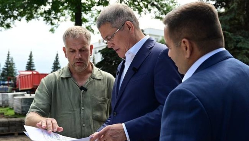 Хабиров: Главная задача – сохранить облик парка им. Ленина как объекта культурного наследия