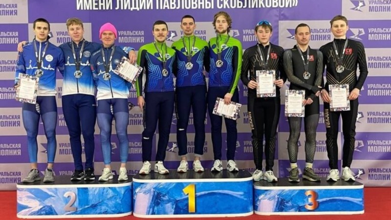 Свердловские конькобежцы завоевали 6 медалей на Всероссийских соревнованиях