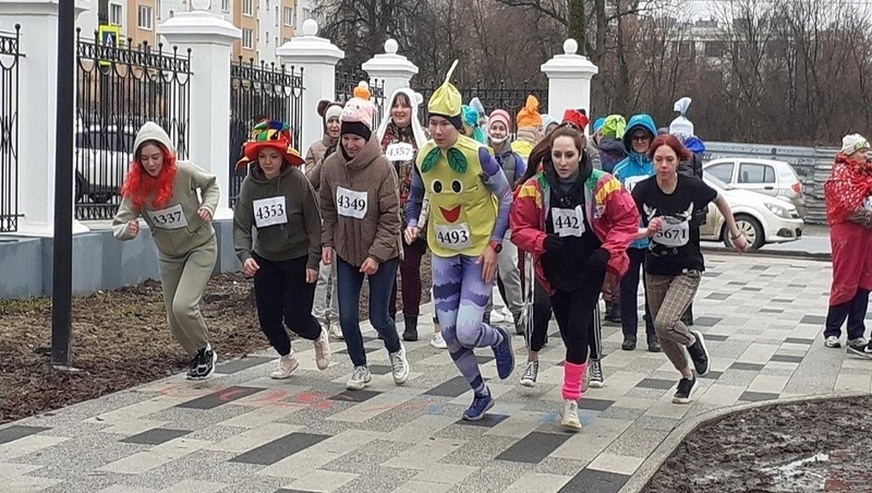 «Первоапрельский забег» состоится в Верхнем горсаду Рязани