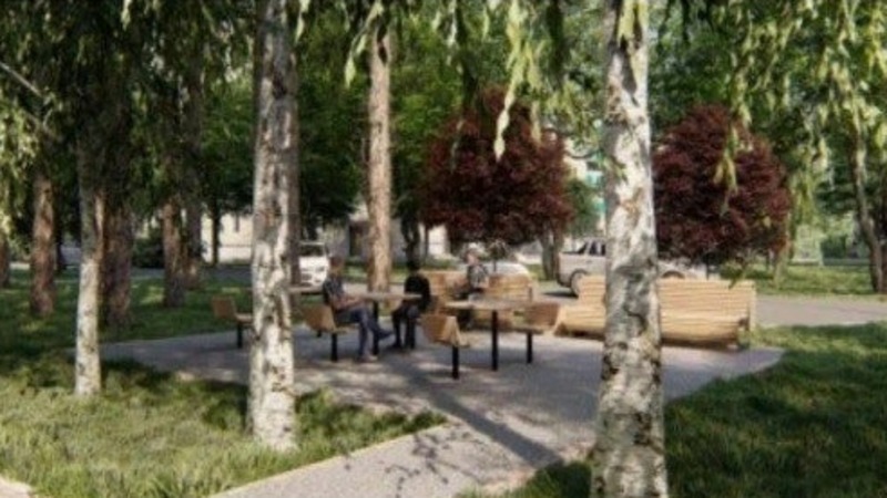 В Уфе реконструкцию сквера Гастелло завершат к 1 июля