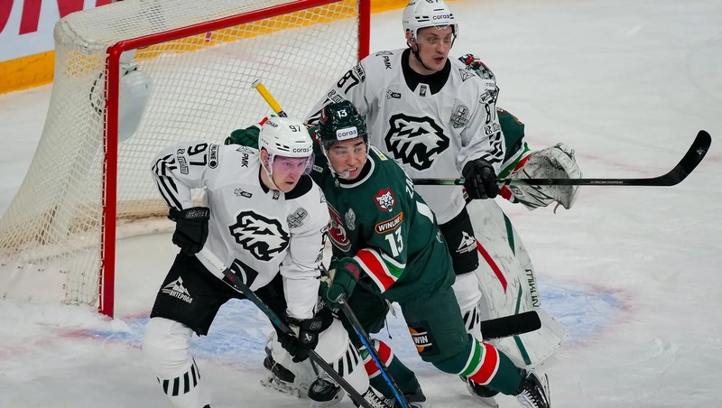 «Ак Барс» выиграл у «Трактора» второй матч плей-офф