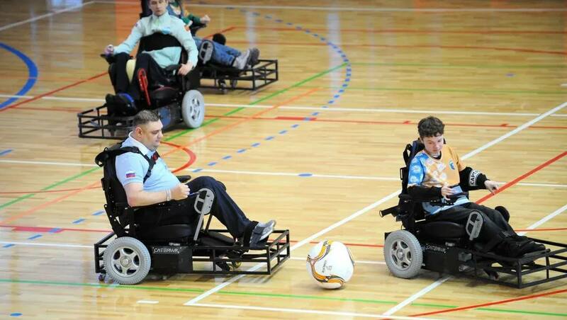 Петербургский «Паралимпик» выиграл домашний турнир по футболу на электроколясках