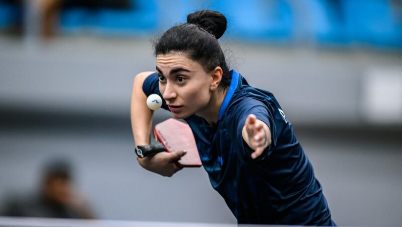 Элизабет Абраамян – бронзовый призёр чемпионата России по настольному теннису