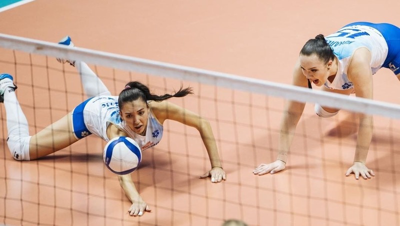 ВК «Динамо-Ак Барс» одержал победу над «Динамо» в Краснодаре