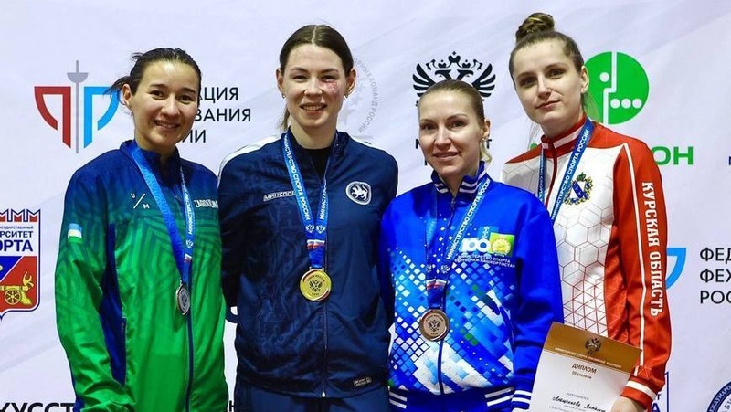 Казанская спортсменка победила на Кубке России по фехтованию