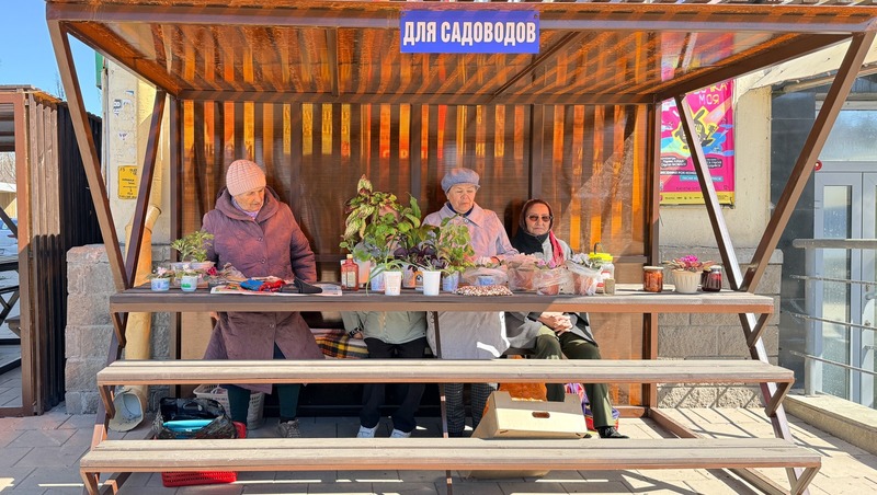 44 бесплатные торговые площадки оборудовали для садоводов в Уфе