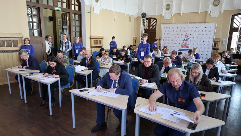 Более 33 тыс. человек написали «Диктант Победы» в Нижегородской области