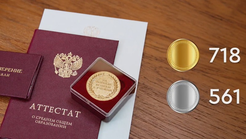 Более 1,2 тыс. выпускников из Казани претендуют на медаль «За особые успехи в учении»