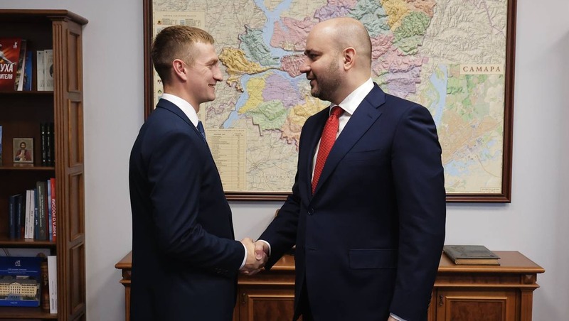 Герой России Андрей Ерёмин начал стажировку в правительстве Самарской области